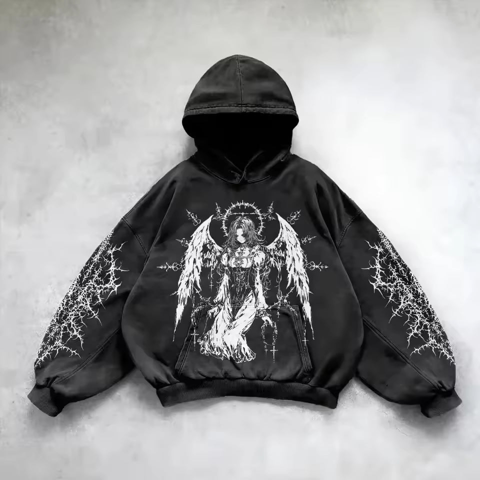 Gothic Graphic Hoodie